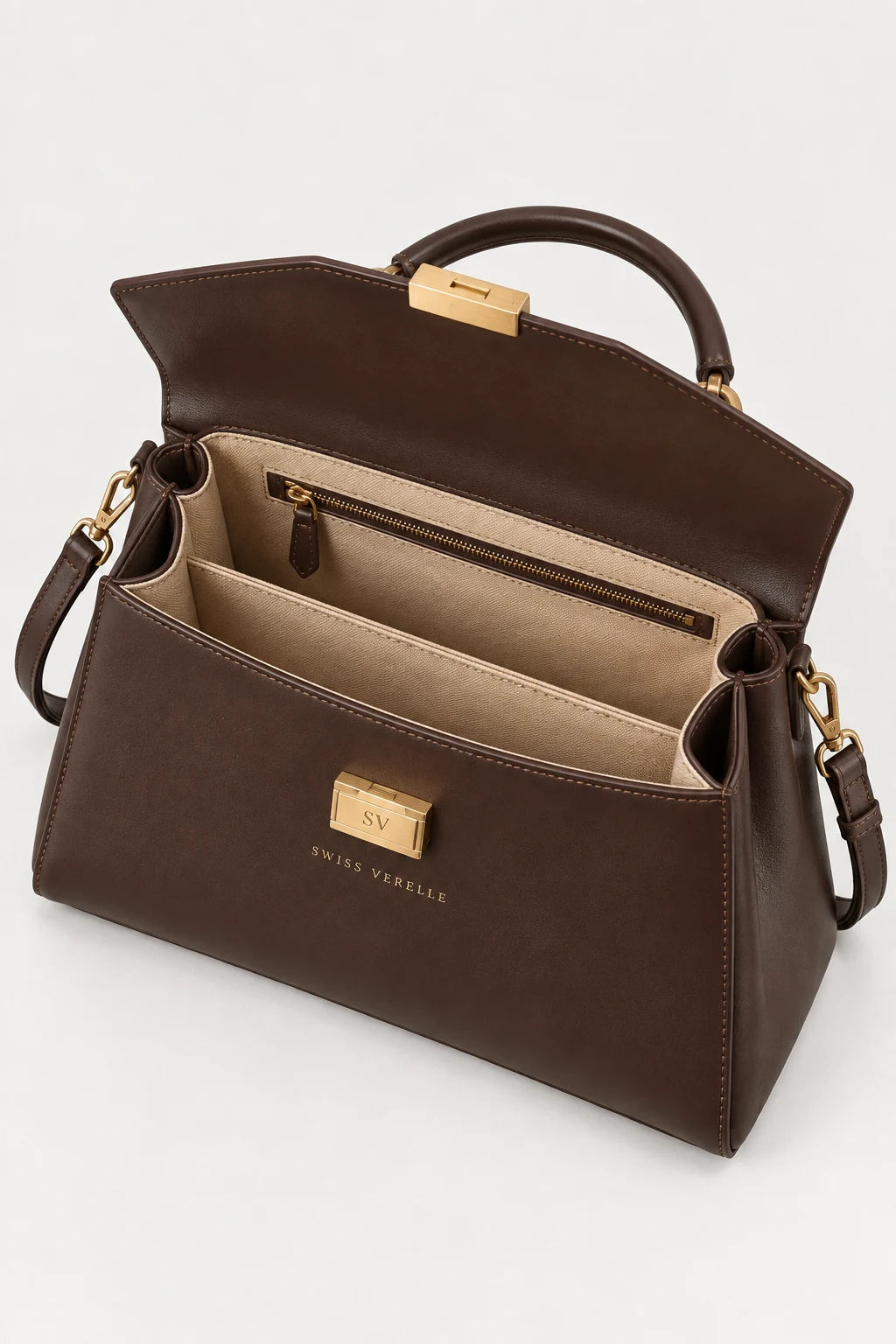 Vivienne Signature Top Handle Bag